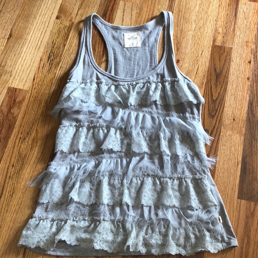 Hollister Ruffle Tank